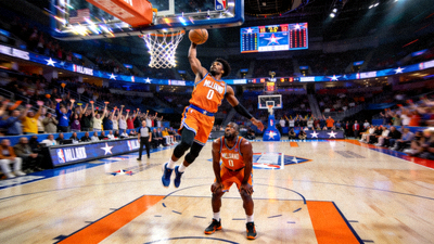 NBA全明星周末扣篮大赛集锦 - 麦克朗飞跃奥尼尔扣篮